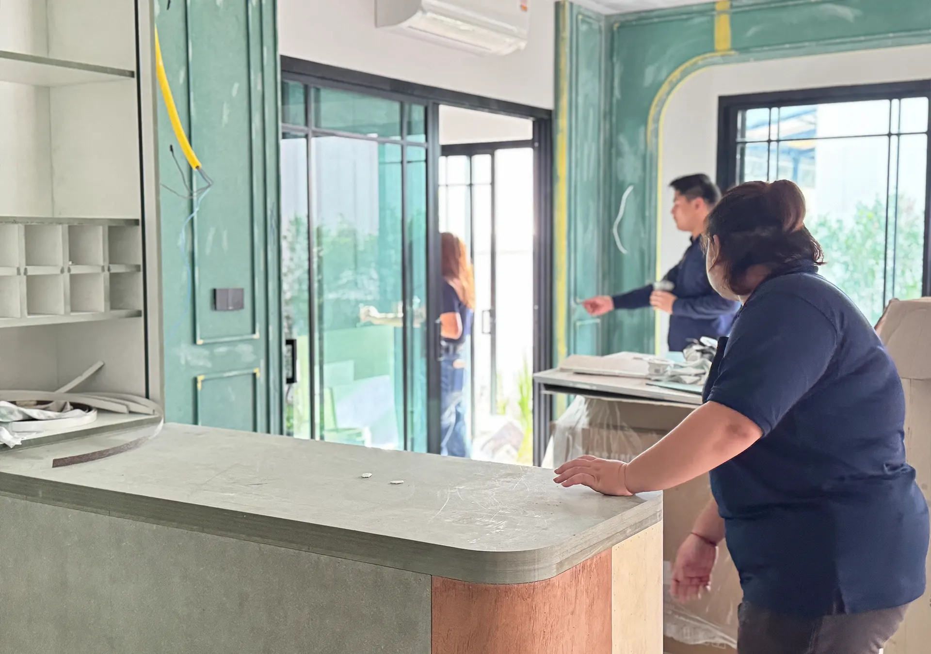 2. สำรวจหน้างานและวางผัง